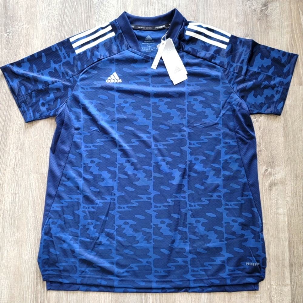 BRAND NEW Adidas Condivo 21 PrimeBlue Soccer Jersey Womens Size XL